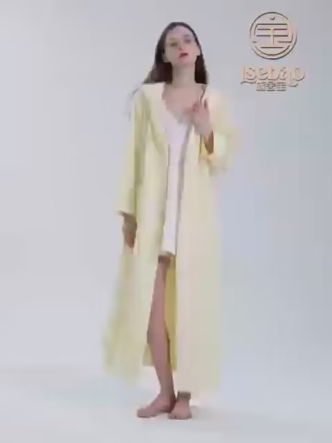 Hotel bathrobe