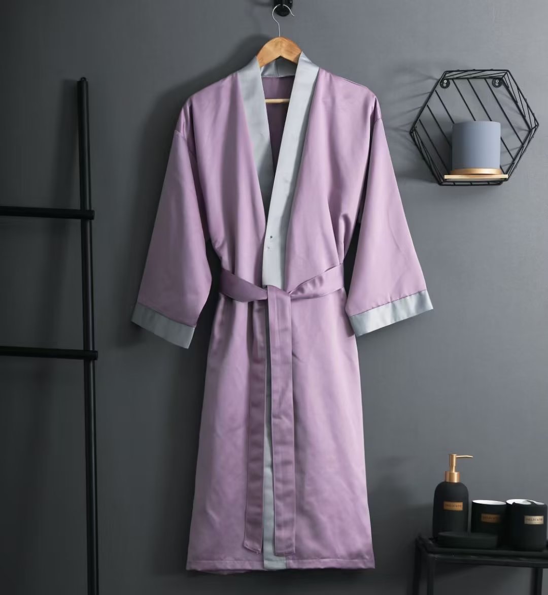 Hotel bathrobe