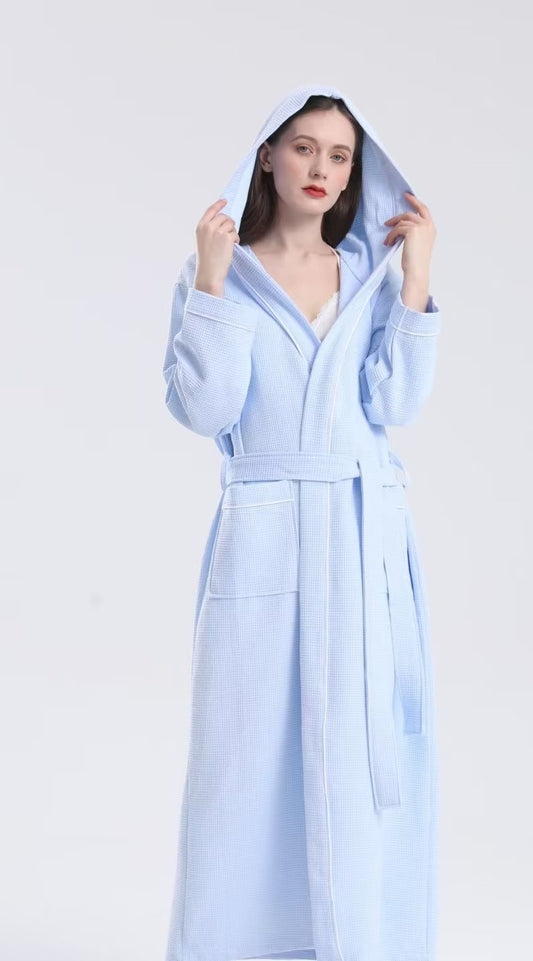 Hotel bathrobe
